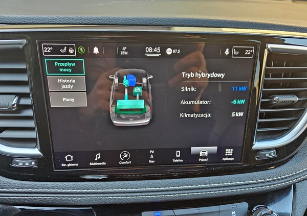 Chrysler Pacifica cena 231117 przebieg: 28268, rok produkcji 2021 z Jarosław małe 436